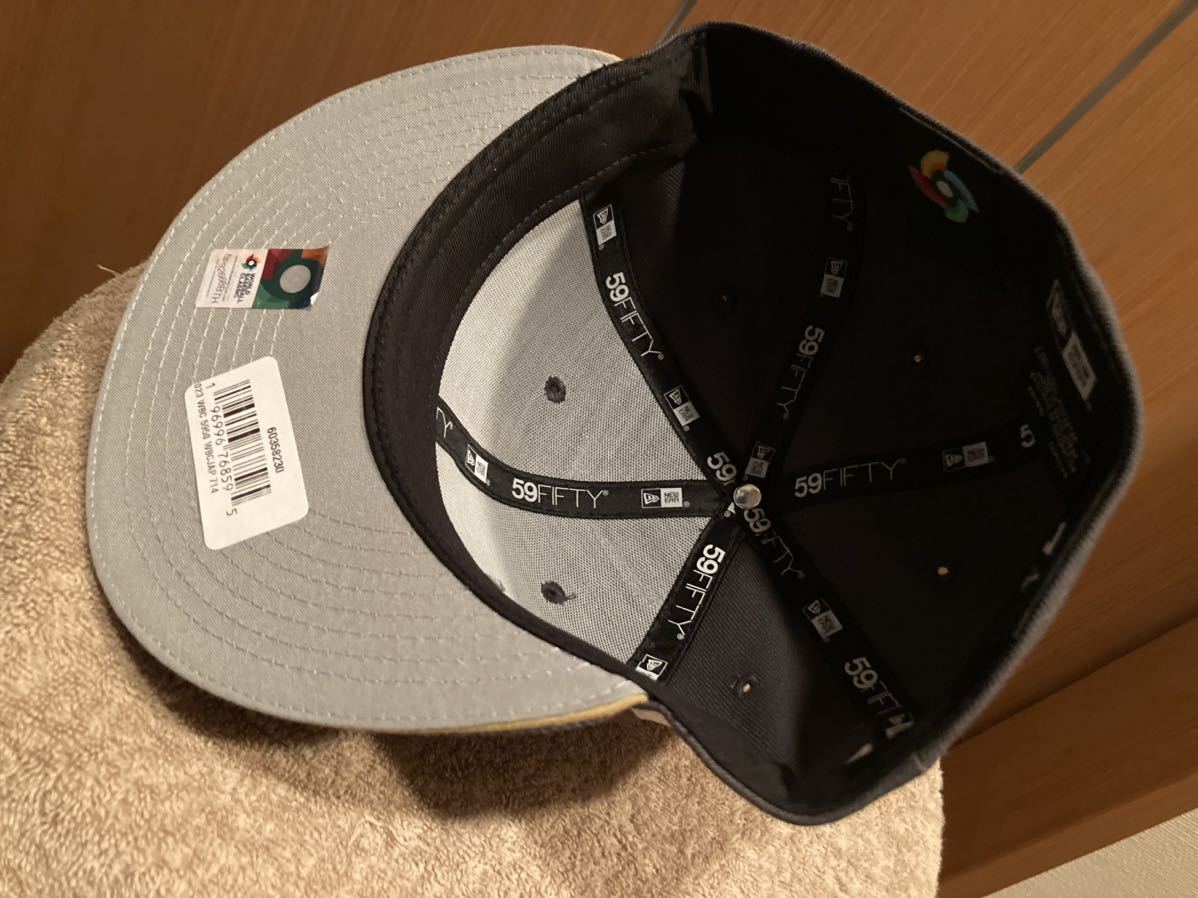 WBC 日本代表 侍ジャパン NEW ERA 帽子 キャップ 7 1/4 57.7cm 59FIFTY 