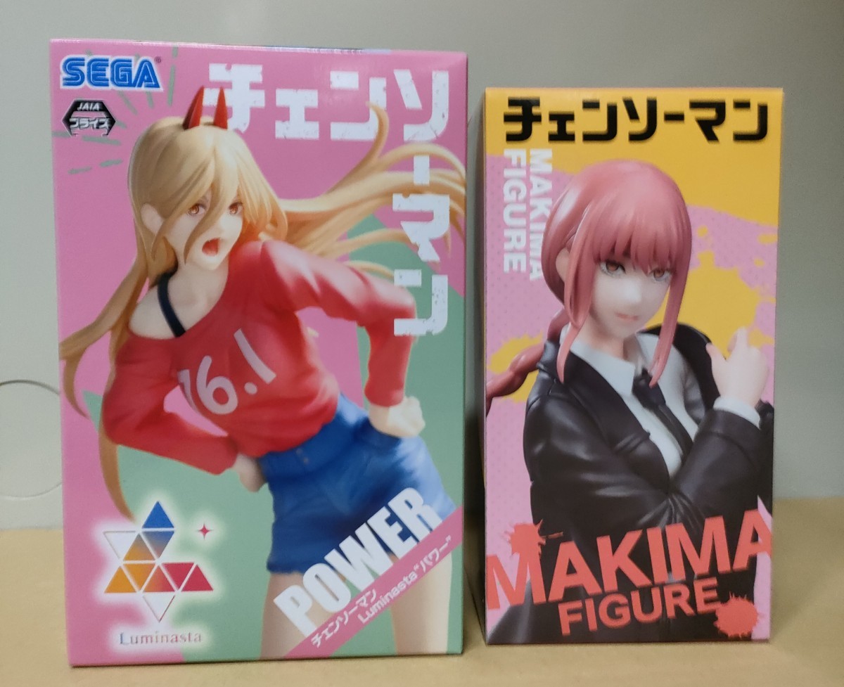チェンソーマン Luminasta パワー マキマ フィギュア 2点セット 追跡 