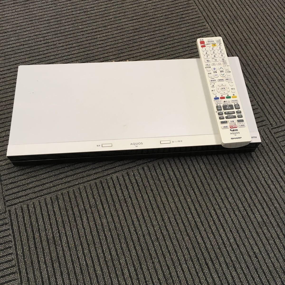 H-G65F80 SHARP シャープ BD-WW1200ブルーレイディスクレコーダー