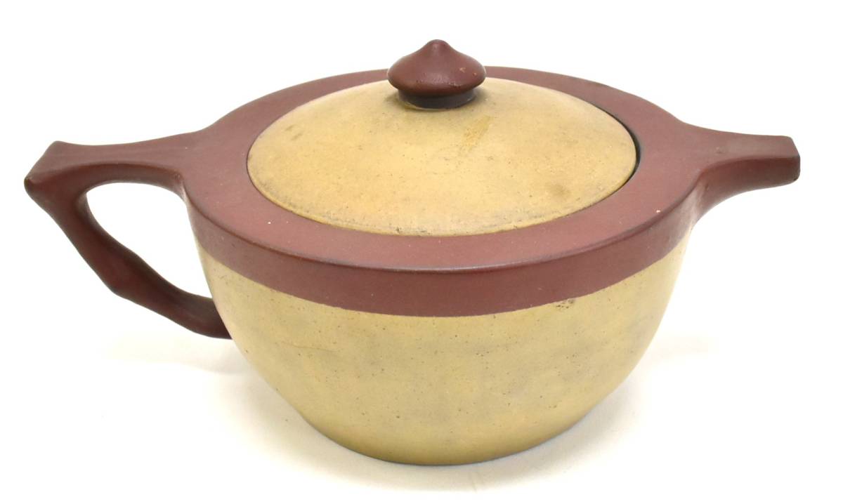 中国骨董 中国古玩 急須 茶道具 底面に「徳査〇」高さ約9.0cm