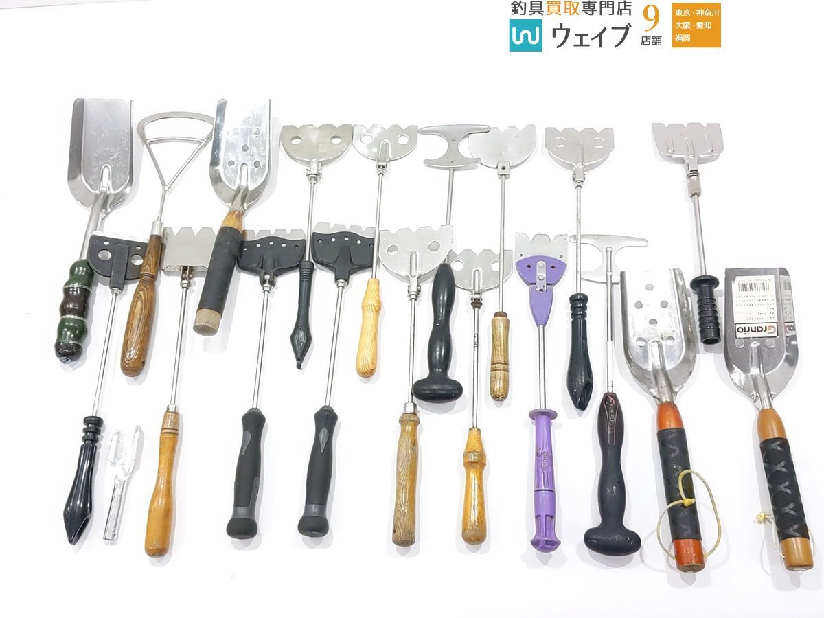 シマノ ファイアブラッド 他 マキ餌スコップ コマセミキサー 餌混ぜ 計 