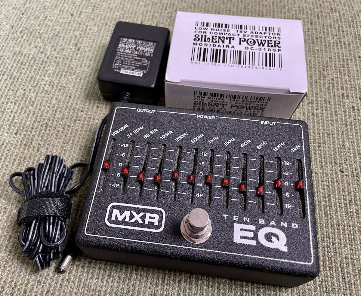 MXR Ten Band EQ ベースエフェクター MXR10バンドEQ”MS108S”ベース用