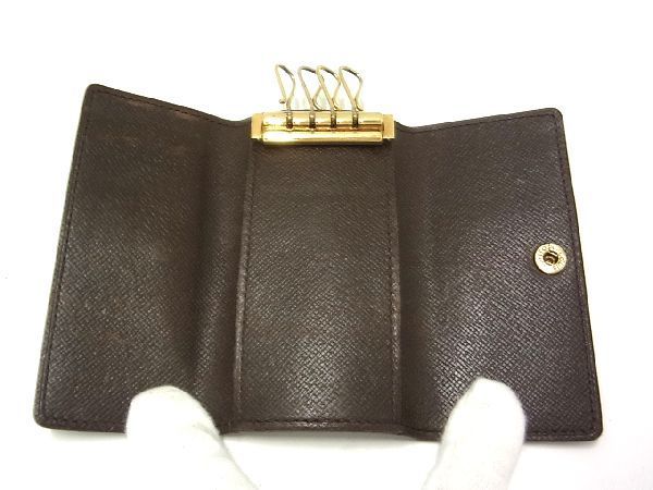 1円 LOUIS VUITTON ルイヴィトン N62631 ダミエ ミュルティクレ4 4連