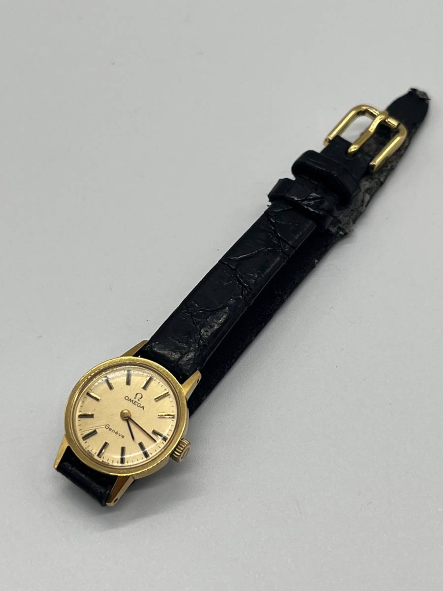374】OMEGA オメガ Geneve レディース 腕時計 手巻 稼働品 20S刻印