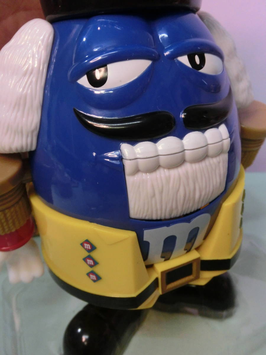 m&m's◇くるみ割り人形 型 キャンディ ディスペンサー フィギュア