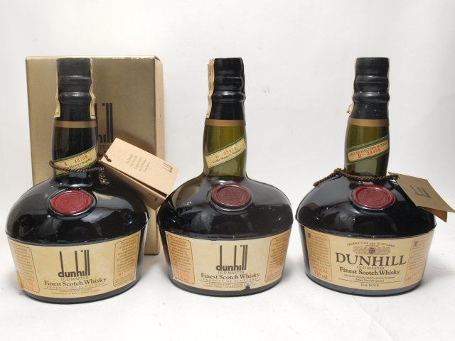DUNHILL OLD MASTER ダンヒル オールドマスター 750ml/43% 3本セット
