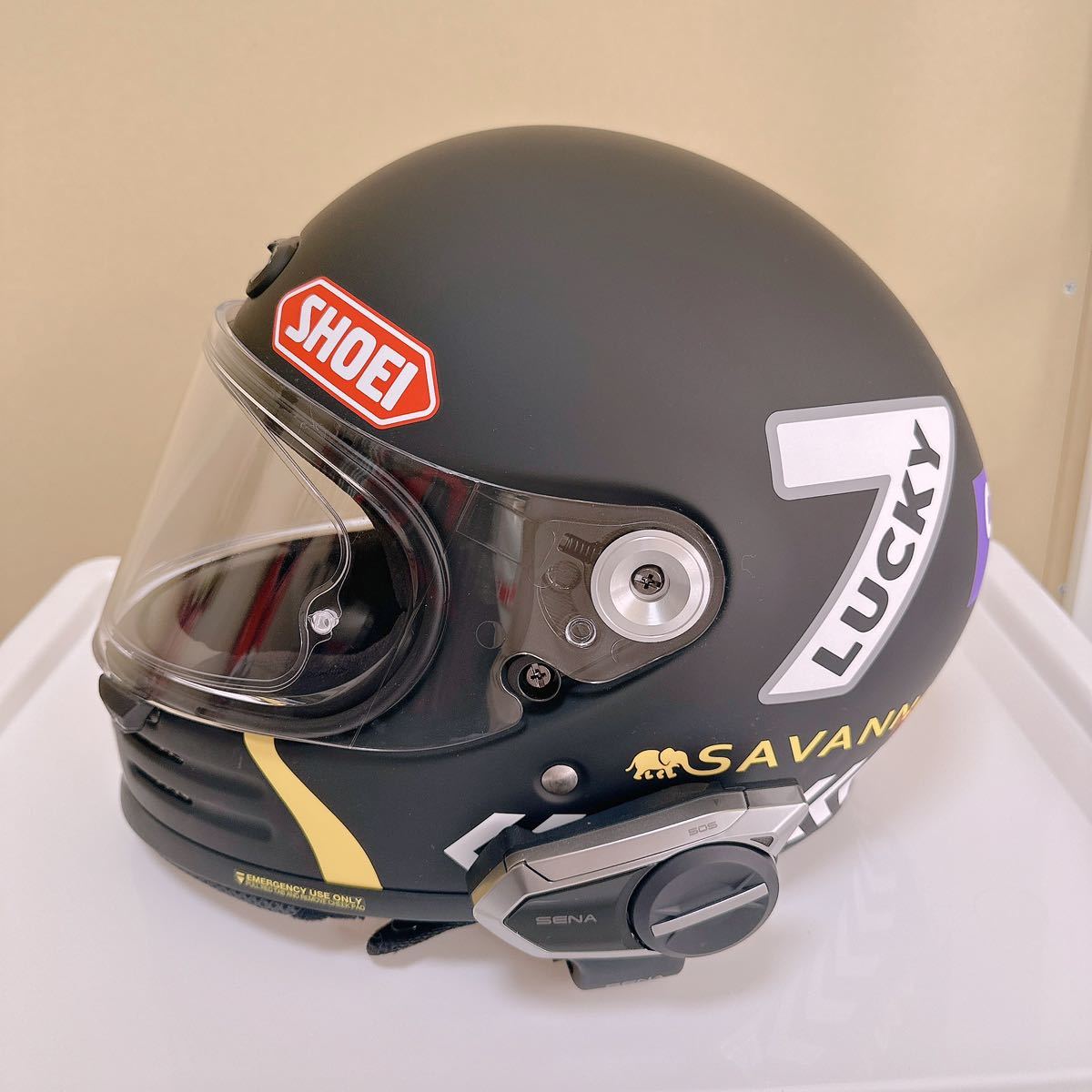 SHOEI】グラムスター チーターカスタムサイクルズ【フルフェイス