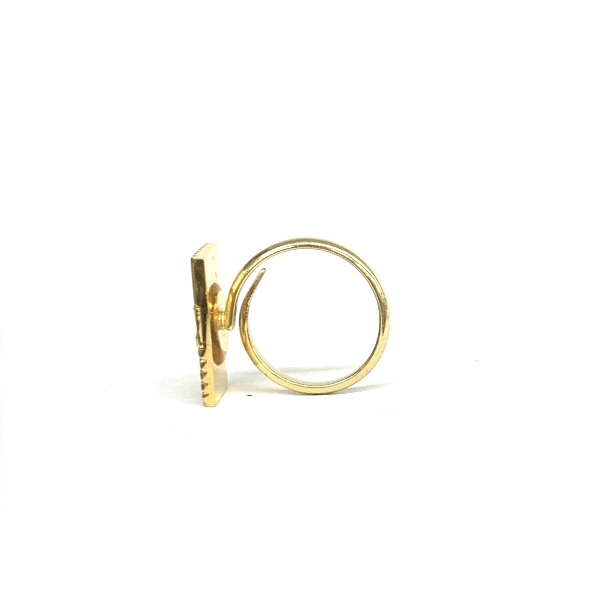 ◇YvesSaintLaurent(YSL) イヴサンローラン リング 13号◇ ゴールド 