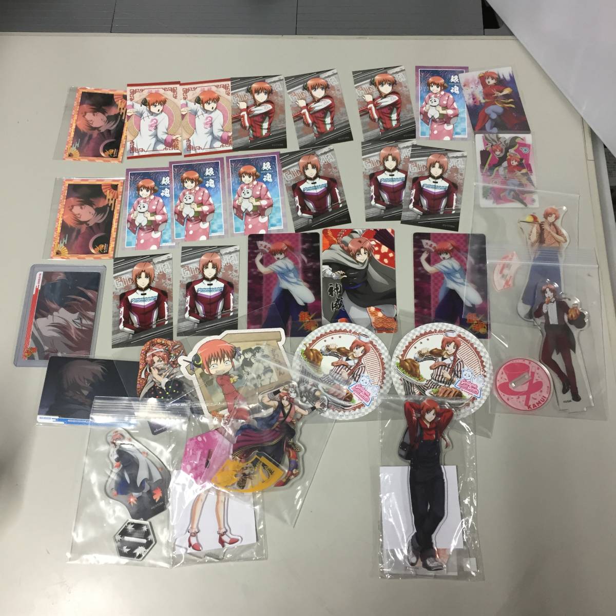 ◎◎銀魂 神威 神楽 グッズ まとめ [缶バッジ アクリルスタンド
