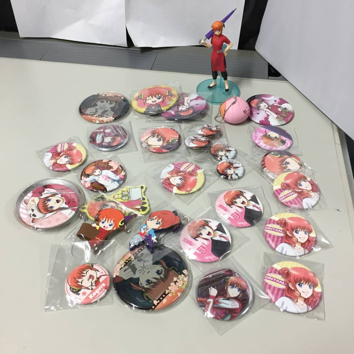 ◎◎銀魂 神威 神楽 グッズ まとめ [缶バッジ アクリルスタンド