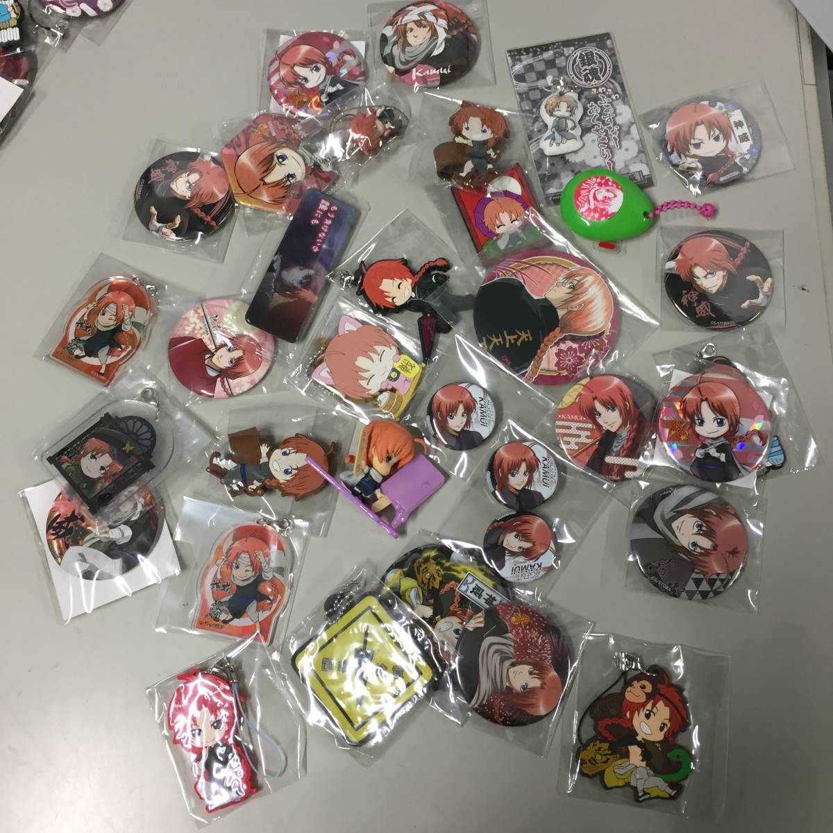 ◎◎銀魂 神威 神楽 グッズ まとめ [缶バッジ アクリルスタンド