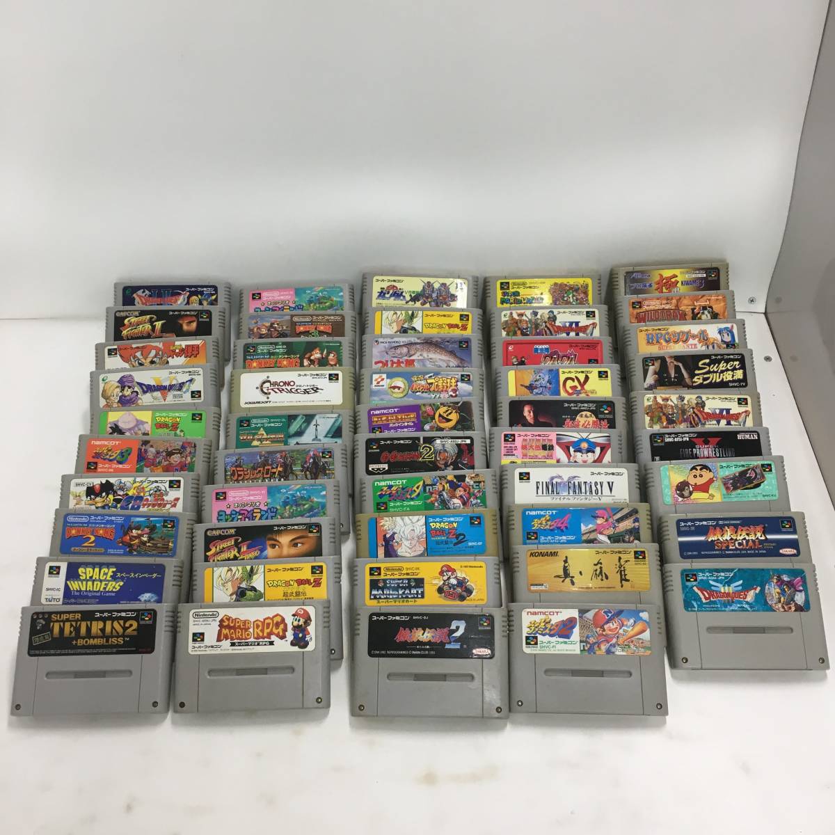 【1円～】スーパーファミコン SFC スーファミ　ソフトまとめ売り　(マリオ ドラクエ ドラゴンボール ドンキーコング 他)【ジャンク品】