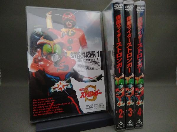 未開封品】DVD 【※※※】[全4巻セット]仮面ライダーストロンガー Vol.1