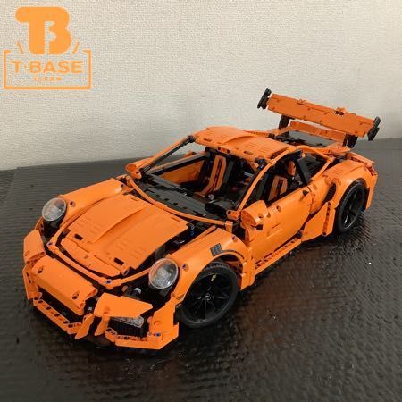 1円〜 ジャンク LEGO レゴ テクニック ポルシェ 911 GT3 RS オレンジ