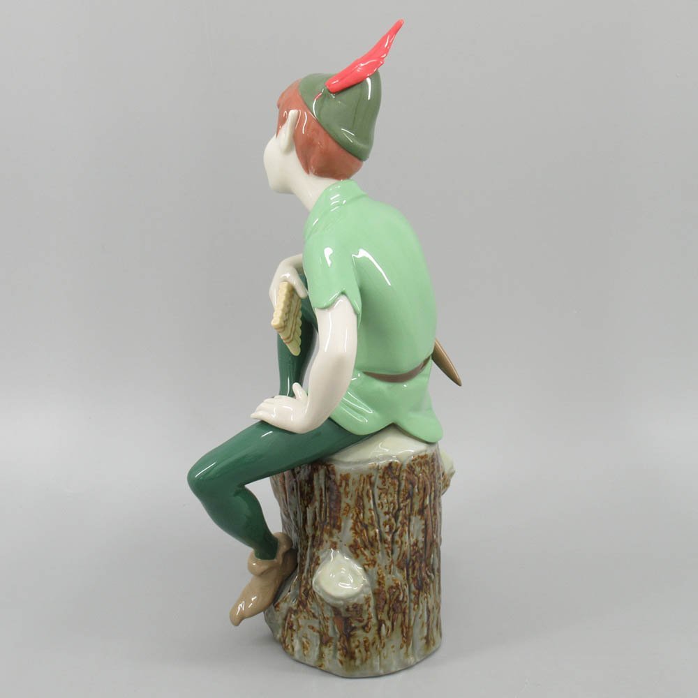 1円～ Lladro リヤドロ ♯7529 「ピーターパン」 限定品2000体