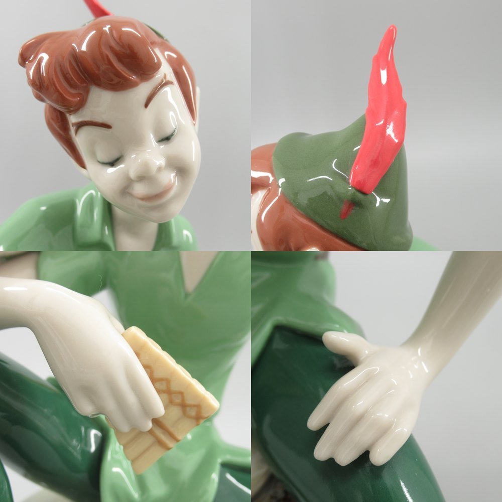 1円～ Lladro リヤドロ ♯7529 「ピーターパン」 限定品2000体