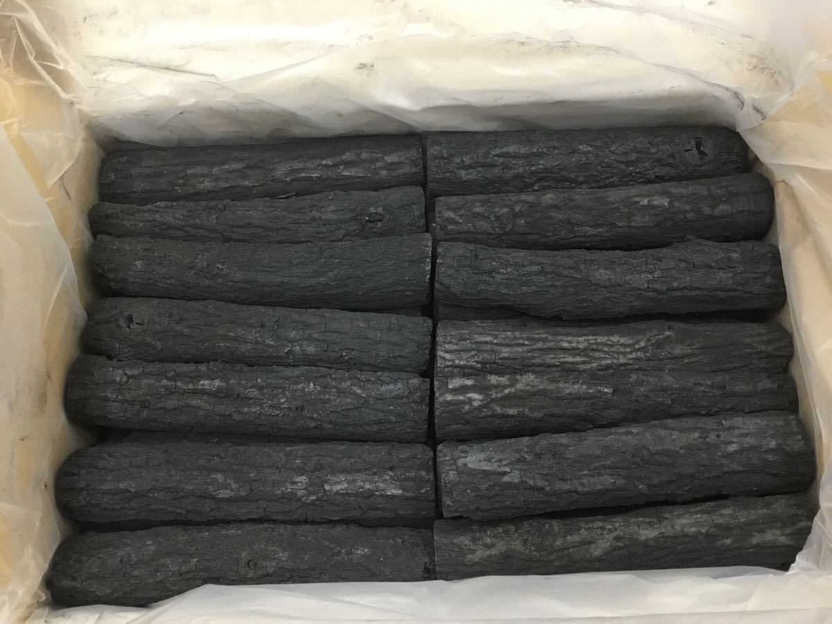 茶道具用炭 【炉用】割管 約100本入 特選 茶の湯炭
