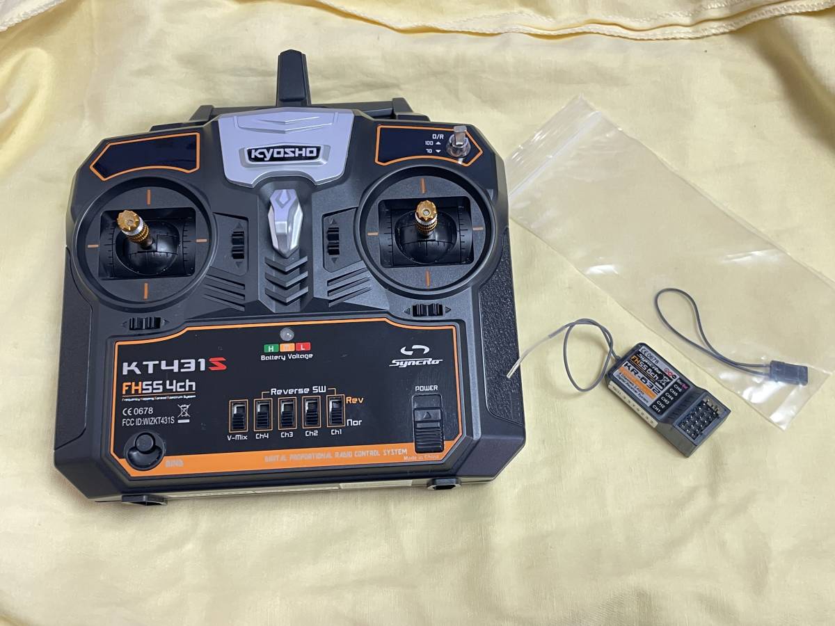 京商 KYOSHO 2.4GHz デジタルプロポーショナルラジオコントロールシステム KT-431S KR-632