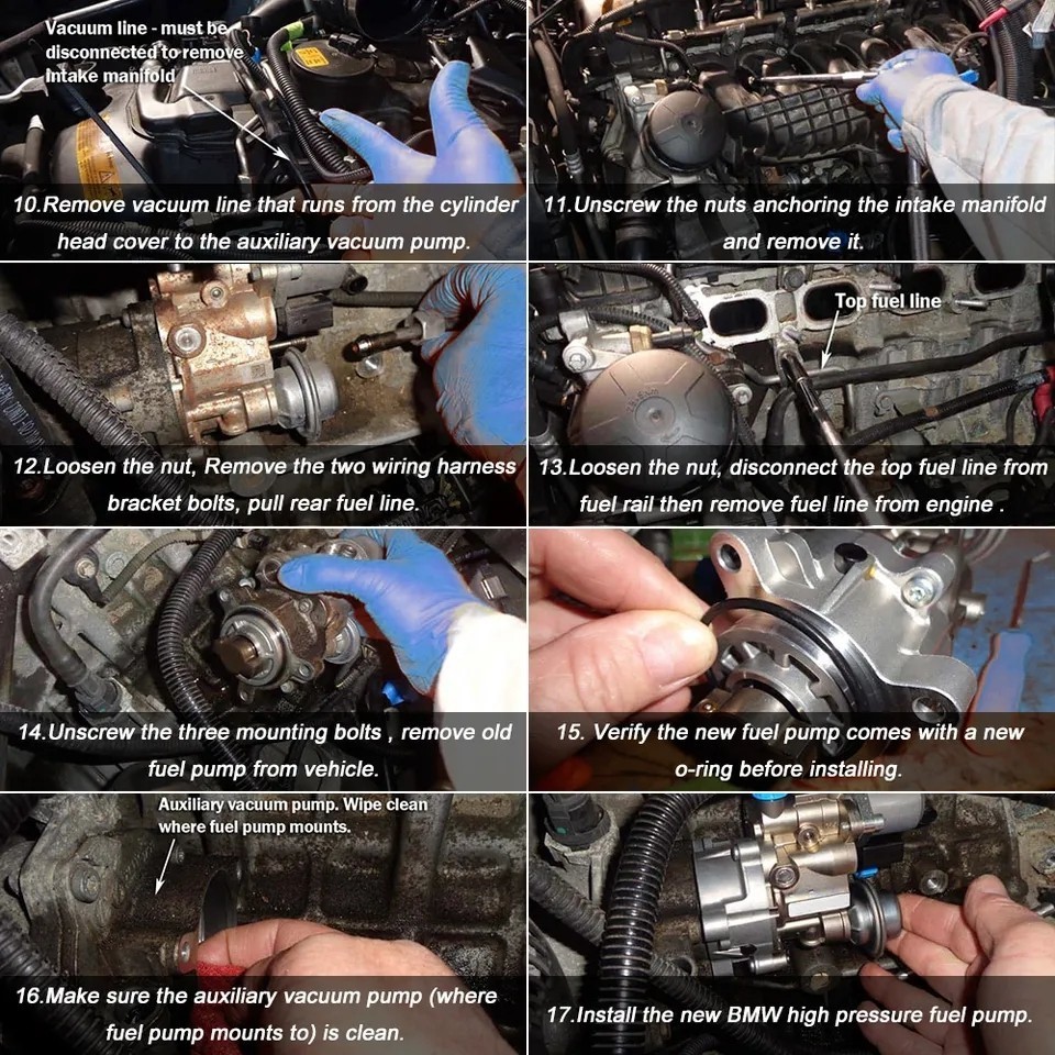 新品 BMW 135i 335i 535i 640i 740i X3 X5 X6 Z4 N54N55 高圧燃料ポンプ ハイプレッシャー フューエル ポンプ 13517616446 13517616170 _5