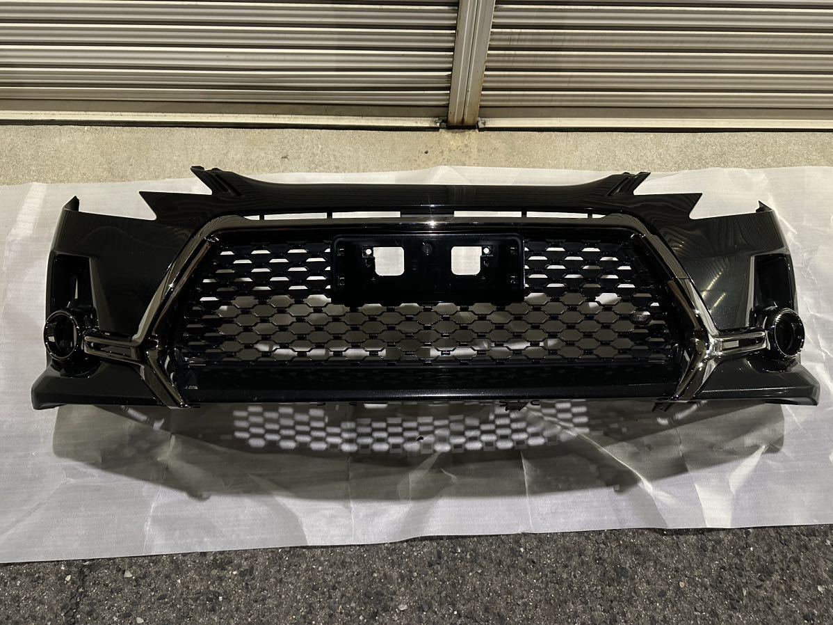 車 マークXG'sフロントバンパーメッキモール