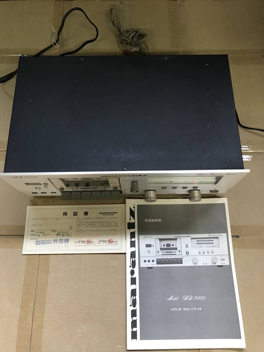 Yahoo!オークション - マランツ SD3000 Marantz (カセットデッキ