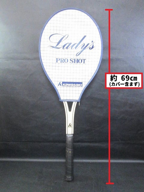 KAWASAKI カワサキ 軟式? ウッドラケット LADY PRO SHOT H-NO.147