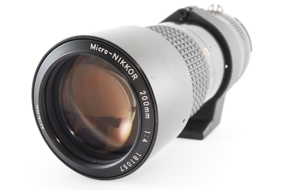 Nikon 200mm f⁄4 Micro-NIKKOR Micro Ai-s Nikkor MF Macro Lens F4 ニコン