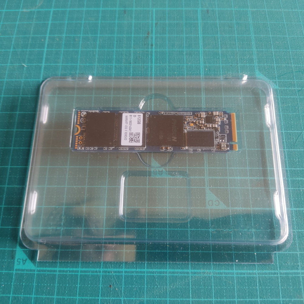 NVME PCIe PHISON PS5012-E12 M.2 SSD 512GB