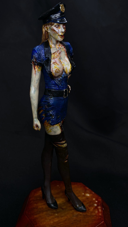ハセガワ リアルフィギュアコレクション アメリカンゾンビポリス 