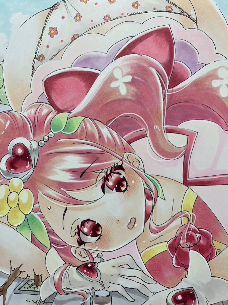ヒーリングっどプリキュア キュアグレース 花寺のどか 特大布ポスター