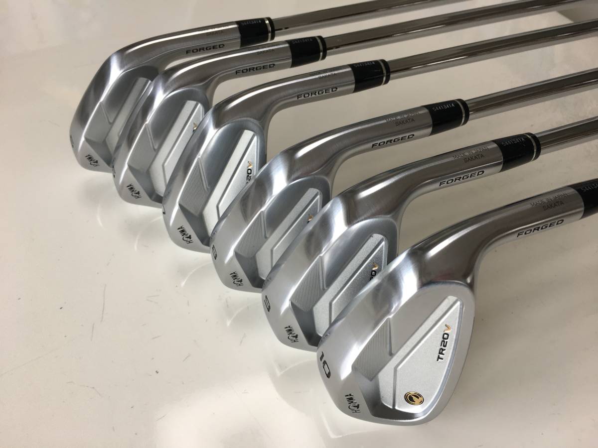 ▽HONMA T//WORLD TR20V アイアン▽5～10番 6本セット▽N.S.