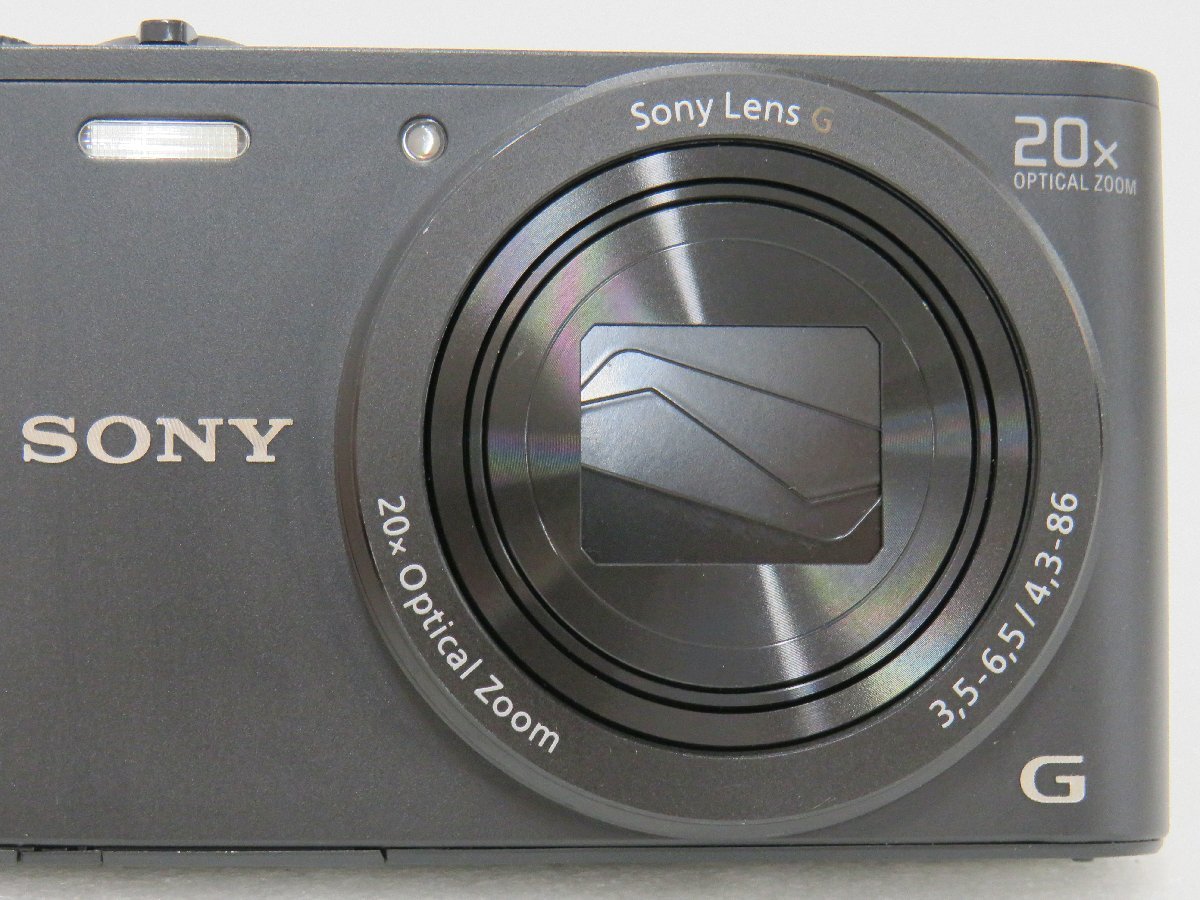 ◎60☆JRN☆SONY ソニー サイバーショット DSC-WX350 デジカメ 黒 