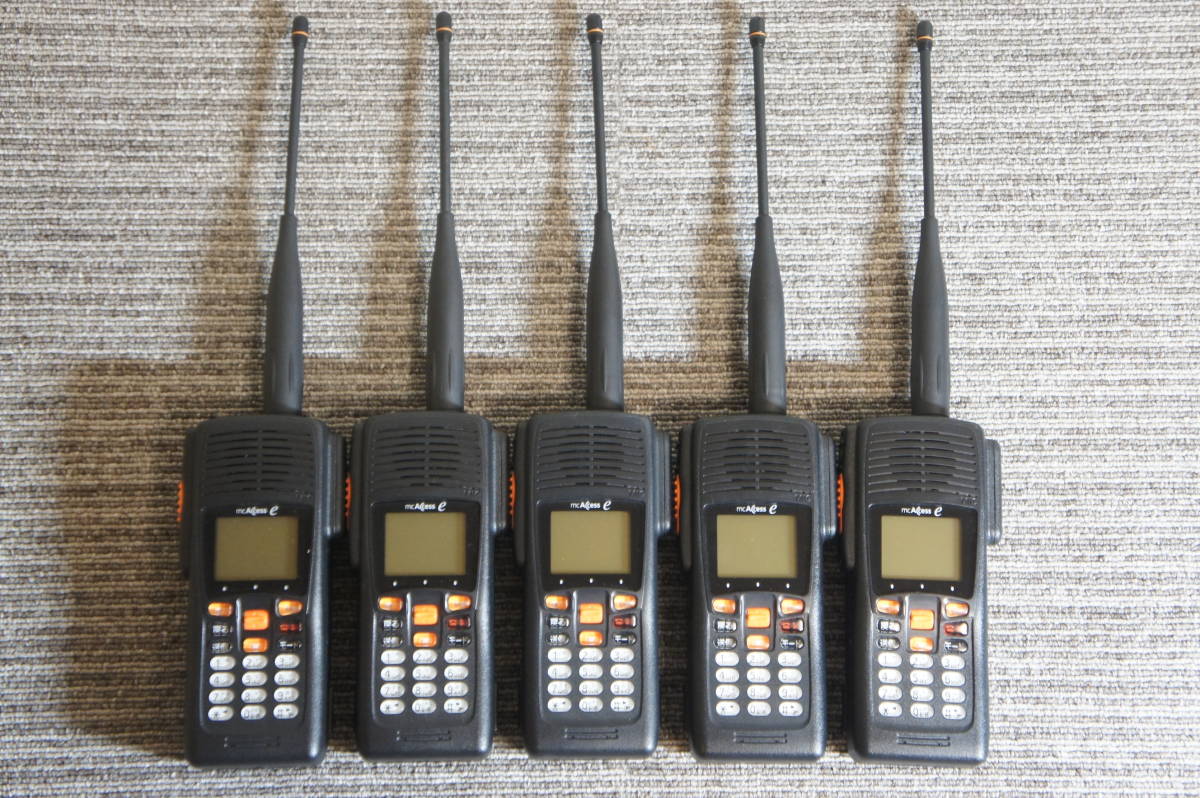 EK-6175A 携帯無線機 パナソニック 4台セット 充電器付き EK-6175A