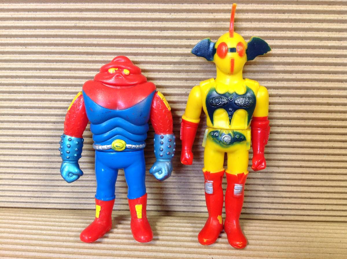 ソフビ(9)ポピー◇電波人間 タックル◇約12.8cm◇仮面ライダー