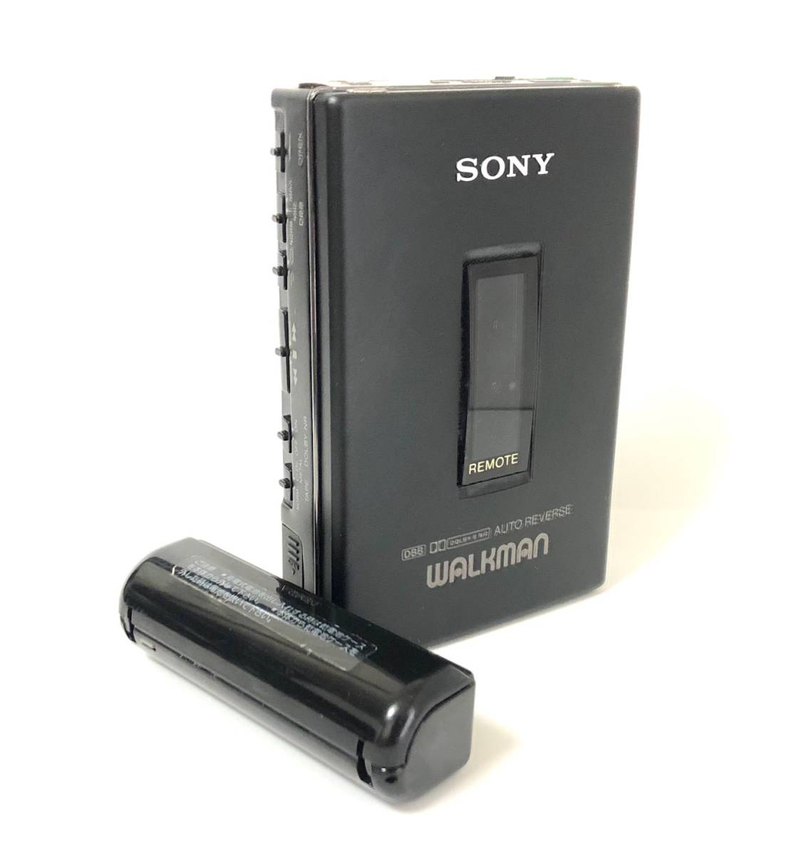 【大得価，爆買い】 美音 機種 整備品 SONY ウォークマン WM-607 電池ボックス付き マットブラック カセット WM-501後継機種(再生専用)｜売買されたオークション情報、yahooの商品情報をアーカイブ公開 - オークファ 再生専用