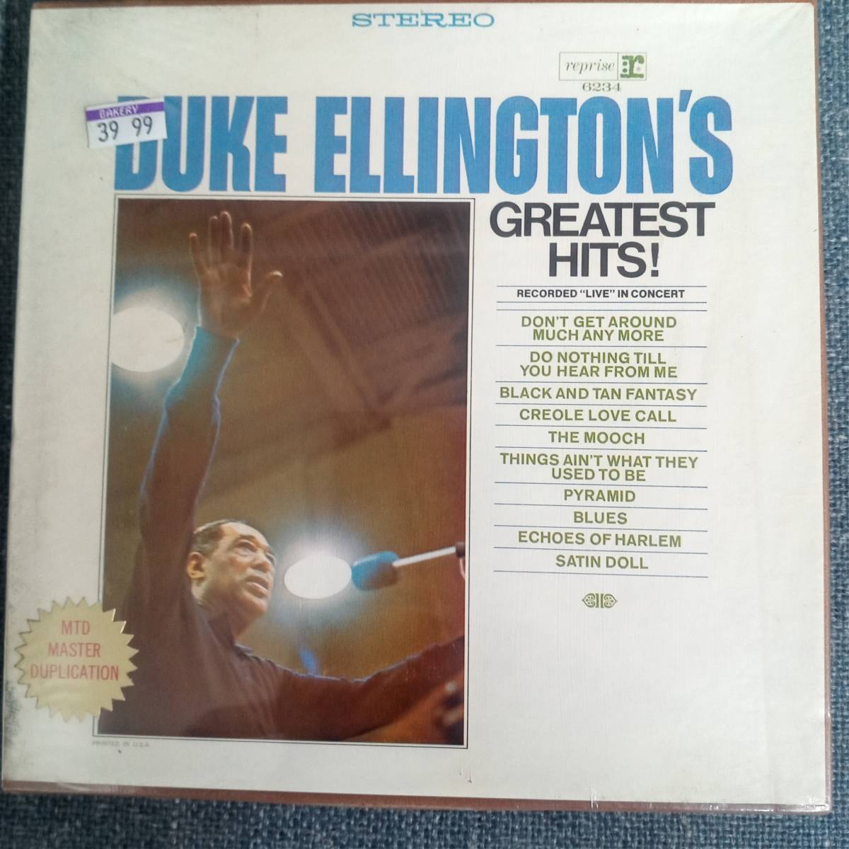 未開封!! JAZZ オープンリールテープ　　デューク ・エリントン　/ DUKE ELLINGTON'S GREATEST HITS !　 RS 6234