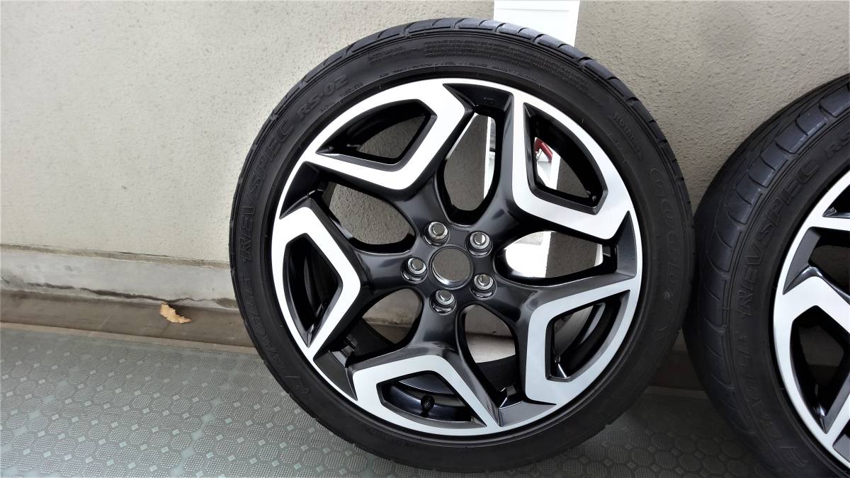 スバル 純正ホイール 18インチ プリウス SUBARU XV純正18インチ流用