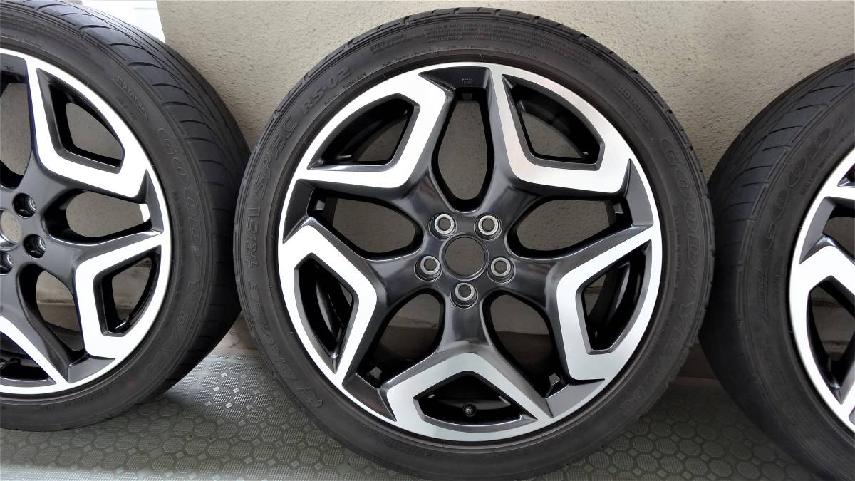 スバル 純正ホイール 18インチ プリウス SUBARU XV純正18インチ流用