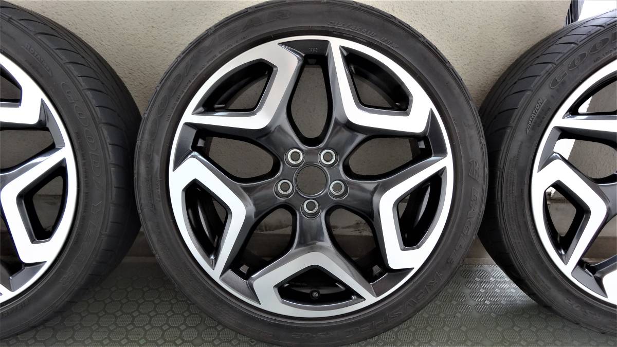 スバル純正　18インチアルミホイール　PCD100 スバル 純正ホイール 18インチ プリウス SUBARU XV純正18インチ流用