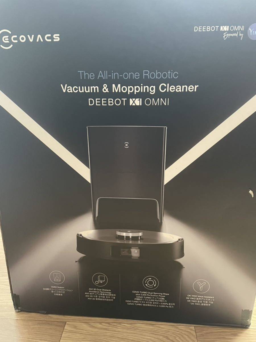 ECOVACS エコバックス ロボットクリーナー DEEBOT X1 OMNI DEX11 ECOVACS エコバックス ロボットクリーナー DEEBOT X1 OMNI DEX11