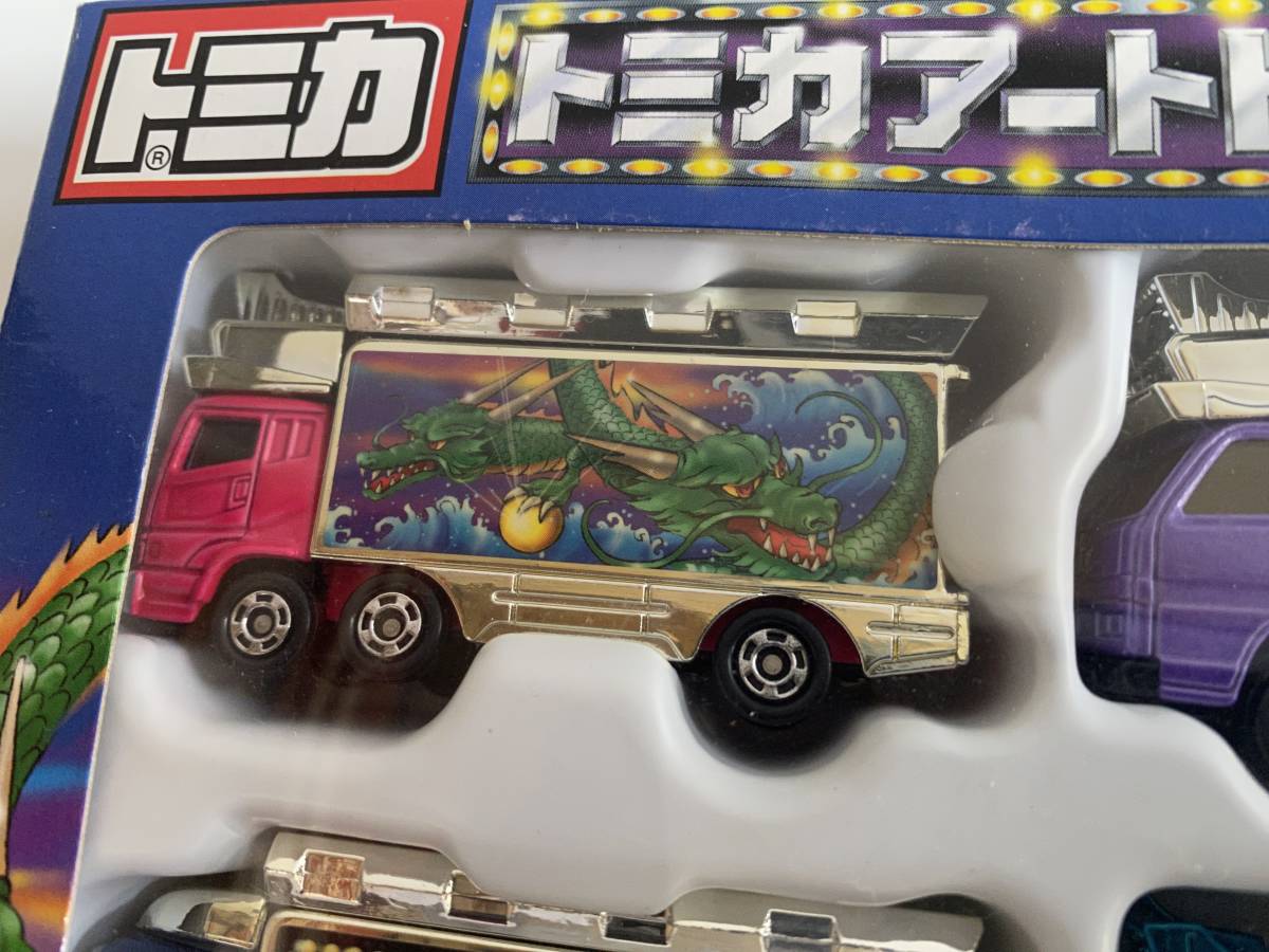 Wt47◇TOMY トミー◇トミカ アートトラックセット 闘美華丸/多美丸 