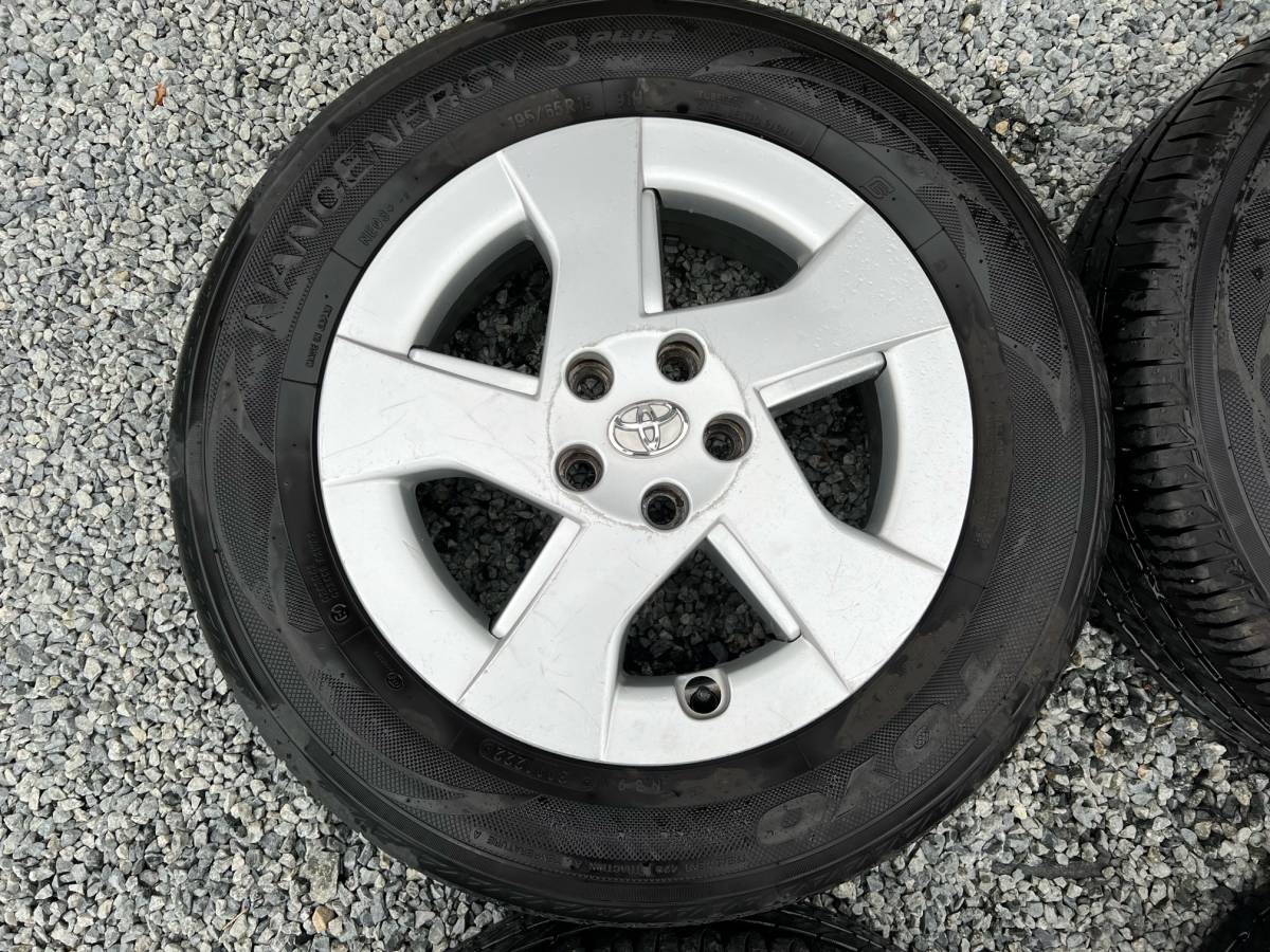 30プリウス 純正ホイール ☆トーヨー NANOENERGY 3PLUS☆ 195/65R15 