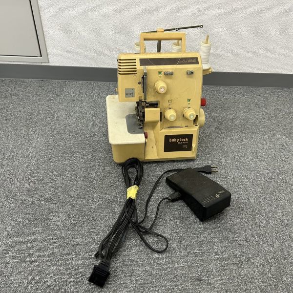 X111-H7-2037 JUKI ジューキ baby lock ベビーロック BL3-4370 ペダル付き ミシン ロックミシン 通電/動作確認済み