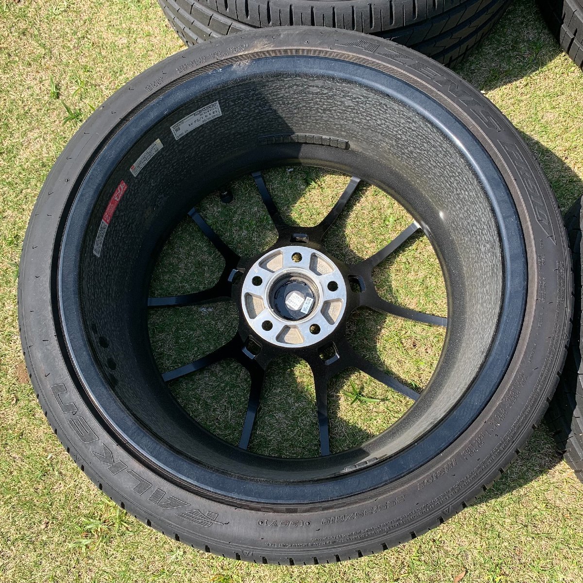 RAYS G025 19inch 9J あやしい +35 114.3 フォーミュラシルバー