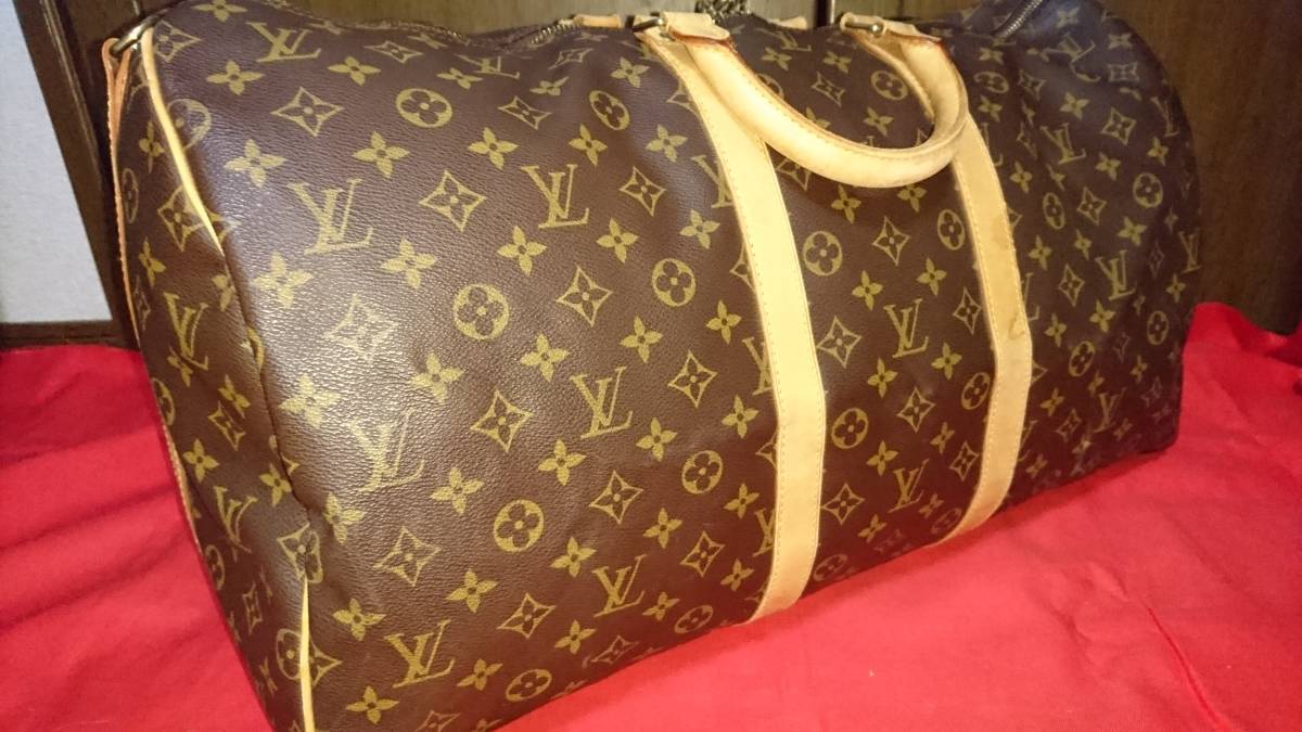 ☆【美品】 LOUIS VUITTON ルイ ヴィトン モノグラム キーポル55 ボストンバッグ　　☆