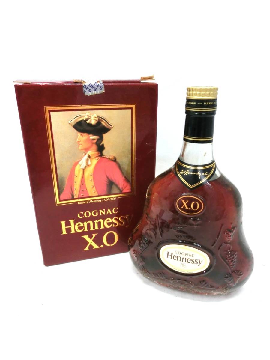 1000円スタート ブランデー HENNESSY COGNAC X.O 700ml クリアボトル