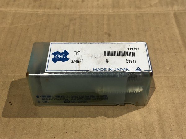 TL220063　OSG オーエスジー　タップ　TPT3/4NPT