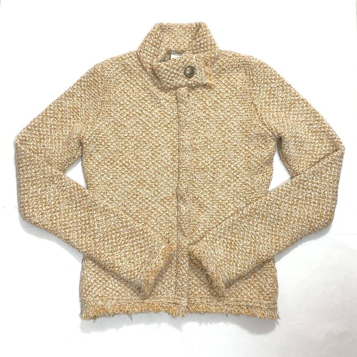 ☆1000円スタート☆ CHANEL シャネル ニットジャケット ウール 