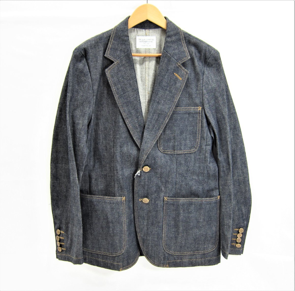 WACKO MARIA GUILTY PERTIES デニムテーラードジャケット SIZE:M 衣類 