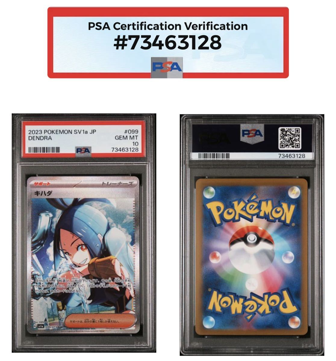 PSA10】キハダ SAR トリプレットビート【ポケカ】※PSAケースあり 検 